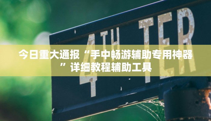 今日重大通报“手中畅游辅助专用神器”详细教程辅助工具 今日重大通报“手中畅游辅助专用神器”详细教程辅助工具